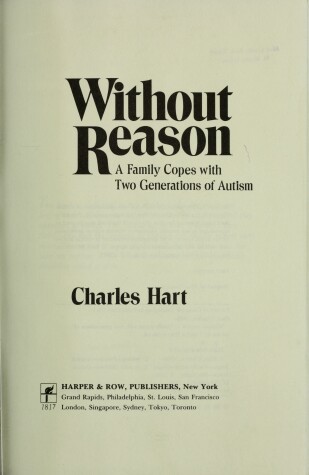 Book cover for Without Reason