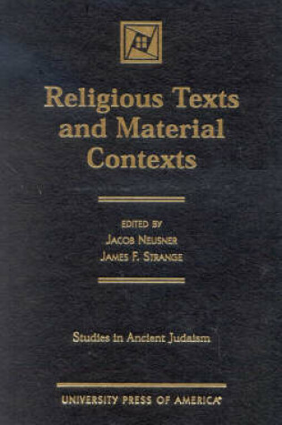 Cover of Religious Texts and Material Contexts
