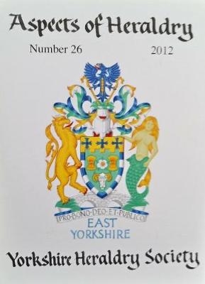 Cover of Journal of the Yorkshire Heraldry Society 2012