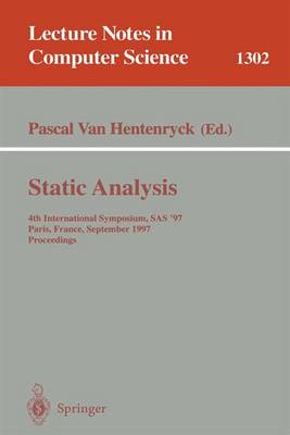 Cover of Static Analysis