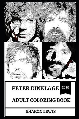 Book cover for Peter Dinklage Adult Coloring Book