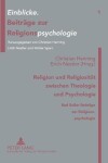 Book cover for Religion und Religiosität zwischen Theologie und Psychologie; Bad Boller Beiträge zur Religionspsychologie