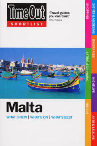 Cover of "Time Out" Shortlist Malta
