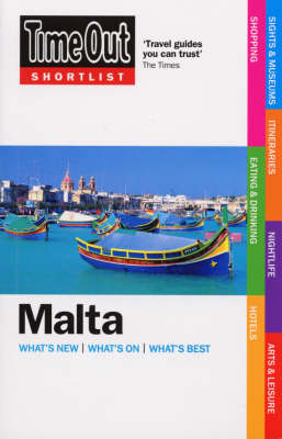 Book cover for "Time Out" Shortlist Malta