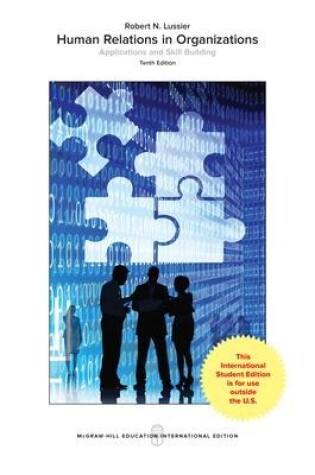 Cover of Human Relations in Organizations: Applications and Skill Building