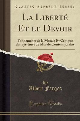 Book cover for La Liberte Et Le Devoir