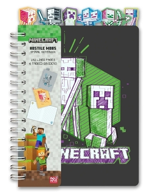 Book cover for Hostile Mobs Spiral Notebook