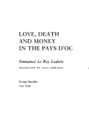 Cover of Love, Death, and Money in the Pays d'Oc