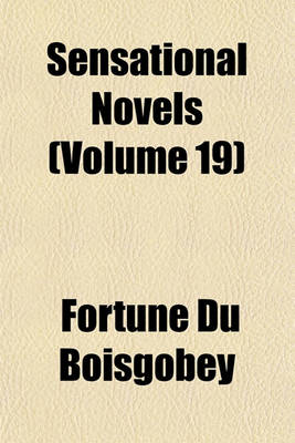 Book cover for Sensational Novels Volume 19