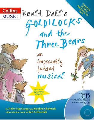 Book cover for Roald Dahl's Goldilocks and the Three Bears