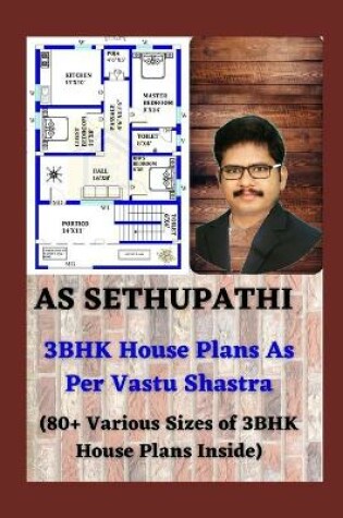 Cover of 3BHK House Plans As Per Vastu Shastra