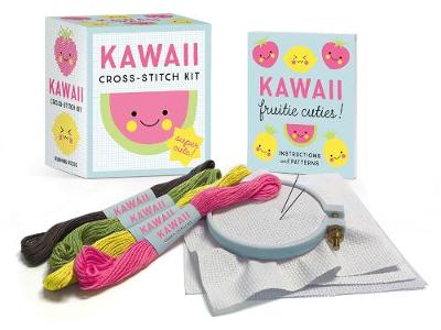 Book cover for Kawaii Cross-Stitch Kit