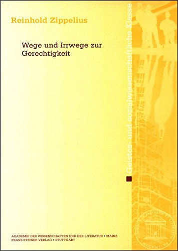 Book cover for Wege Und Irrwege Zur Gerechtigkeit