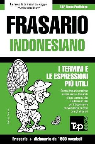 Cover of Frasario Italiano-Indonesiano e dizionario ridotto da 1500 vocaboli