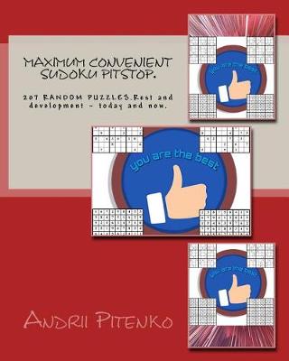 Book cover for Maximum Convenient Sudoku Pitstop.