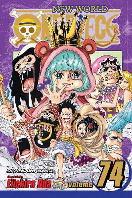 Book cover for One Piece, Vol. 74