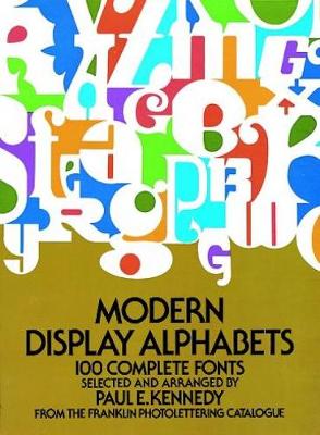 Book cover for Modern Display Alphabets