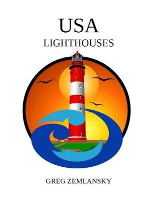 Book cover for USA Lighthouses