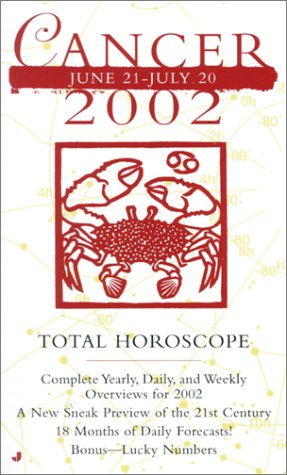 Book cover for Total Horoscopes 2002: Cancer
