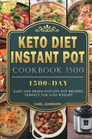 Cover of Keto Diet Instant Pot Cookbook 1500