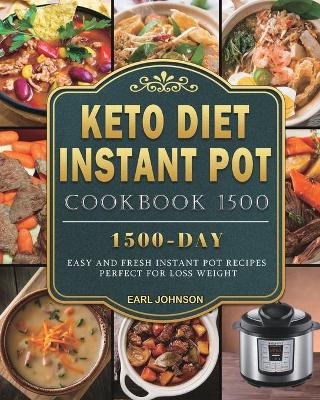 Book cover for Keto Diet Instant Pot Cookbook 1500