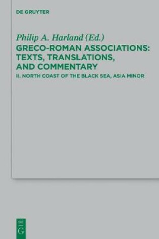 Cover of North Coast of the Black Sea, Asia Minor