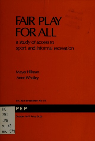 Cover of Fair Play for All