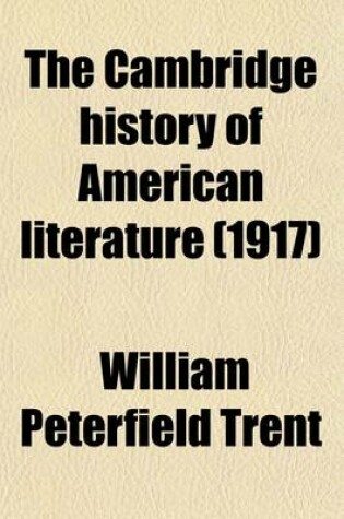 Cover of The Cambridge History of American Literature (Volume 1)