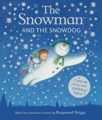 Book cover for The Snowman and the Snowdog Pop-up Picture Book