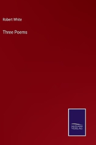 Cover of Three Poems