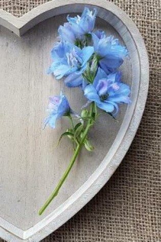 Cover of Blue Flowers in a Wooden Bowl Journal