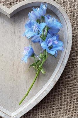 Book cover for Blue Flowers in a Wooden Bowl Journal