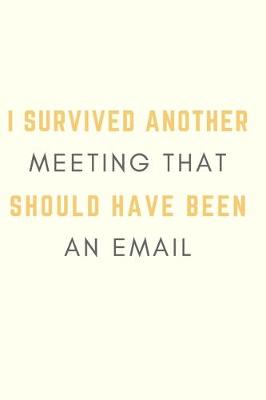 Book cover for I Survived Another Meeting That Should Have Been An Email