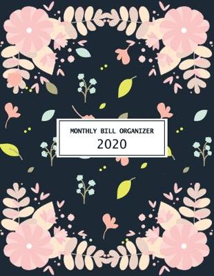 Book cover for Monthly bill organizer 2020