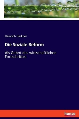 Cover of Die Soziale Reform