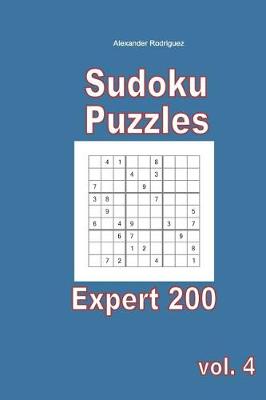 Book cover for Sudoku Puzzles - Expert 200 vol. 4