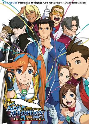 Book cover for The Art of Phoenix Wright: Ace Attorney - Dual Destinies