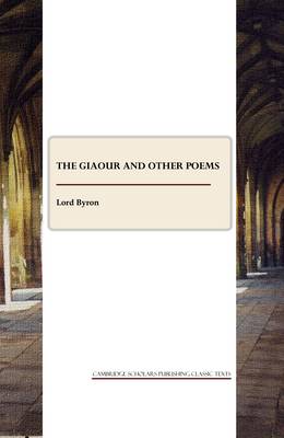 Book cover for The Giaour and other poems