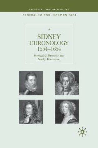 Cover of A Sidney Chronology