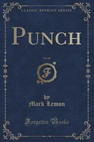 Cover of Punch, Vol. 84 (Classic Reprint)