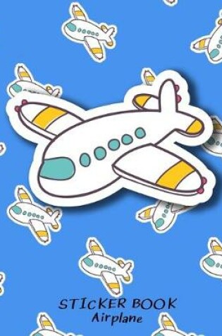 Cover of Sticker Book Airplane