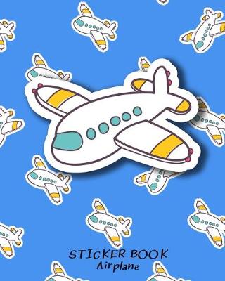 Book cover for Sticker Book Airplane