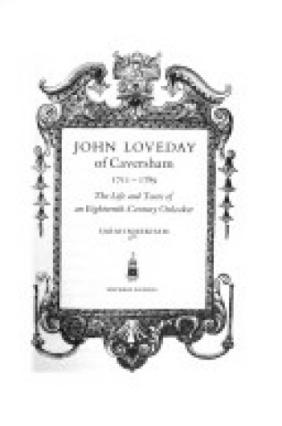 Cover of John Loveday of Caversham