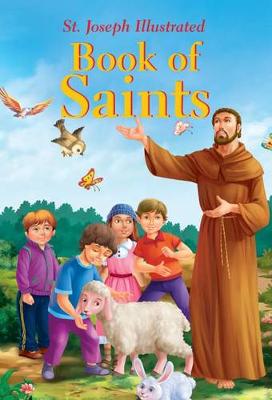 Book cover for St. Joseph Illustrated Book of Saints
