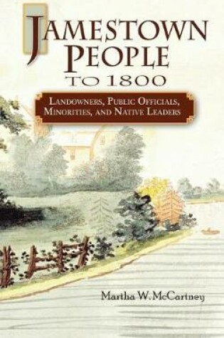 Cover of Jamestown People to 1800