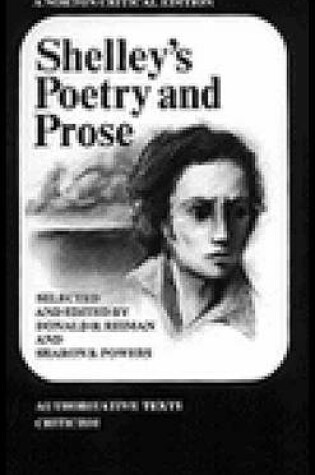 Cover of SHELLEY'S POET & PROSE NCE 1E PA