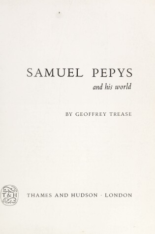 Cover of Pepys and His World