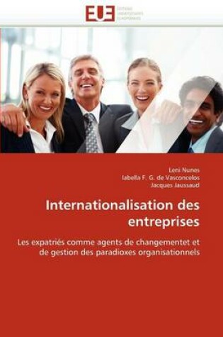 Cover of Internationalisation Des Entreprises