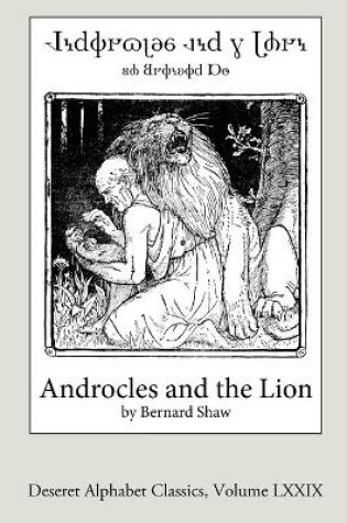 Cover of Androcles and the Lion (Deseret Alphabet edition)