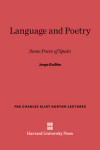 Book cover for Language and Poetry